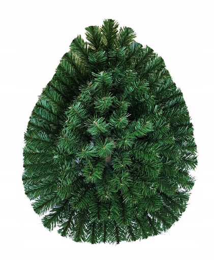 Sztuczny podkład florystyczny "Łza" pod wieniec, 80x56 - Produkcia v Poľsku